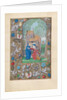 Hours of Queen Isabella the Catholic, Queen of Spain: Fol. 115v, Visitation, c. 1500 by Master of the First Prayerbook of Maximillian