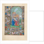 Hours of Queen Isabella the Catholic, Queen of Spain: Fol. 115v, Visitation, c. 1500 by Master of the First Prayerbook of Maximillian