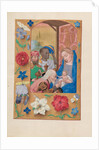 Hours of Queen Isabella the Catholic, Queen of Spain: Fol. 136v, Adoration of the Magi, c. 1500 by Master of the First Prayerbook of Maximillian