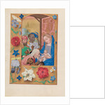Hours of Queen Isabella the Catholic, Queen of Spain: Fol. 136v, Adoration of the Magi, c. 1500 by Master of the First Prayerbook of Maximillian