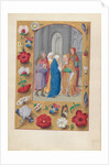 Hours of Queen Isabella the Catholic, Queen of Spain: Fol. 141v, Presentation in the Temple, c1500 by Master of the First Prayerbook of Maximillian