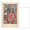 Hours of Queen Isabella the Catholic, Queen of Spain: Fol. 14v, Salvator Mundi, c. 1500 by Master of the First Prayerbook of Maximillian