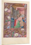 Hours of Queen Isabella the Catholic, Queen of Spain: Fol. 154v, Death of the Virgin, c. 1500 by Master of the First Prayerbook of Maximillian