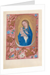 Hours of Queen Isabella the Catholic, Queen of Spain: Fol. 159v, Woman Clothed in the Sun, c1500 by Master of the First Prayerbook of Maximillian