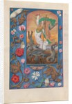 Hours of Queen Isabella the Catholic, Queen of Spain: Fol. 167v, St. Michael, c. 1500 by Master of the First Prayerbook of Maximillian