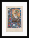 Hours of Queen Isabella the Catholic, Queen of Spain: Fol. 167v, St. Michael, c. 1500 by Master of the First Prayerbook of Maximillian
