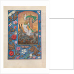 Hours of Queen Isabella the Catholic, Queen of Spain: Fol. 167v, St. Michael, c. 1500 by Master of the First Prayerbook of Maximillian