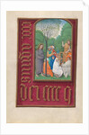 Hours of Queen Isabella the Catholic, Queen of Spain: Fol. 169v, St. John the Baptist?, c. 1500 by Master of the First Prayerbook of Maximillian