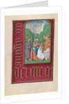 Hours of Queen Isabella the Catholic, Queen of Spain: Fol. 169v, St. John the Baptist?, c. 1500 by Master of the First Prayerbook of Maximillian
