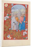 Hours of Queen Isabella the Catholic, Queen of Spain: Fol. 173v, Saints Peter & Paul, c. 1500 by Master of the First Prayerbook of Maximillian