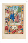 Hours of Queen Isabella the Catholic, Queen of Spain: Fol. 175v, Saints Philip & James, c. 1500 by Master of the First Prayerbook of Maximillian