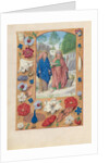 Hours of Queen Isabella the Catholic, Queen of Spain: Fol. 175v, Saints Philip & James, c. 1500 by Master of the First Prayerbook of Maximillian