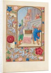 Hours of Queen Isabella the Catholic, Queen of Spain: Fol. 177v, St. Sebastian, c. 1500 by Master of the First Prayerbook of Maximillian