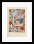 Hours of Queen Isabella the Catholic, Queen of Spain: Fol. 177v, St. Sebastian, c. 1500 by Master of the First Prayerbook of Maximillian