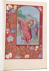 Hours of Queen Isabella the Catholic, Queen of Spain: Fol. 179v, St. Christopher, c. 1500 by Master of the First Prayerbook of Maximillian