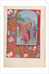 Hours of Queen Isabella the Catholic, Queen of Spain: Fol. 179v, St. Christopher, c. 1500 by Master of the First Prayerbook of Maximillian