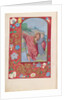 Hours of Queen Isabella the Catholic, Queen of Spain: Fol. 179v, St. Christopher, c. 1500 by Master of the First Prayerbook of Maximillian