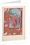 Hours of Queen Isabella the Catholic, Queen of Spain: Fol. 179v, St. Christopher, c. 1500 by Master of the First Prayerbook of Maximillian