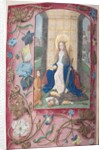 Hours of Queen Isabella the Catholic, Queen of Spain: Fol. 189v, St. Catherine, c. 1500 by Master of the First Prayerbook of Maximillian
