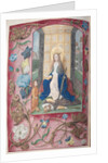 Hours of Queen Isabella the Catholic, Queen of Spain: Fol. 189v, St. Catherine, c. 1500 by Master of the First Prayerbook of Maximillian