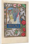 Hours of Queen Isabella the Catholic, Queen of Spain: Fol. 220r, Raising of Lazarus, c. 1500 by Master of the First Prayerbook of Maximillian