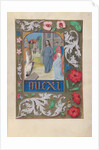 Hours of Queen Isabella the Catholic, Queen of Spain: Fol. 220r, Raising of Lazarus, c. 1500 by Master of the First Prayerbook of Maximillian