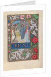 Hours of Queen Isabella the Catholic, Queen of Spain: Fol. 220r, Raising of Lazarus, c. 1500 by Master of the First Prayerbook of Maximillian
