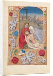 Hours of Queen Isabella the Catholic, Queen of Spain: Fol. 260v, Lamentation, c. 1500 by Master of the First Prayerbook of Maximillian