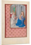Hours of Queen Isabella the Catholic, Queen of Spain: Fol. 267v, Vision of St. Bernard, c. 1500 by Master of the First Prayerbook of Maximillian