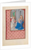 Hours of Queen Isabella the Catholic, Queen of Spain: Fol. 267v, Vision of St. Bernard, c. 1500 by Master of the First Prayerbook of Maximillian