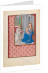 Hours of Queen Isabella the Catholic, Queen of Spain: Fol. 267v, Vision of St. Bernard, c. 1500 by Master of the First Prayerbook of Maximillian