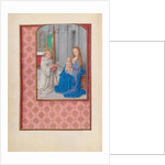 Hours of Queen Isabella the Catholic, Queen of Spain: Fol. 267v, Vision of St. Bernard, c. 1500 by Master of the First Prayerbook of Maximillian