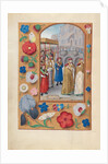 Hours of Queen Isabella the Catholic, Queen of Spain: Fol. 43v, Procession of the Sacrament, c1500 by Master of the First Prayerbook of Maximillian