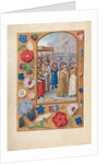 Hours of Queen Isabella the Catholic, Queen of Spain: Fol. 43v, Procession of the Sacrament, c1500 by Master of the First Prayerbook of Maximillian
