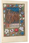 Hours of Queen Isabella the Catholic, Queen of Spain: Fol. 61r, Kiss of Judas, c. 1500 by Master of the First Prayerbook of Maximillian