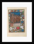 Hours of Queen Isabella the Catholic, Queen of Spain: Fol. 61r, Kiss of Judas, c. 1500 by Master of the First Prayerbook of Maximillian