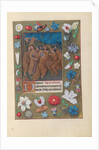 Hours of Queen Isabella the Catholic, Queen of Spain: Fol. 61r, Kiss of Judas, c. 1500 by Master of the First Prayerbook of Maximillian
