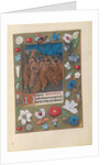 Hours of Queen Isabella the Catholic, Queen of Spain: Fol. 61r, Kiss of Judas, c. 1500 by Master of the First Prayerbook of Maximillian