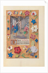Hours of Queen Isabella the Catholic, Queen of Spain: Fol. 66r, Flagellation, c. 1500 by Master of the First Prayerbook of Maximillian