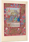 Hours of Queen Isabella the Catholic, Queen of Spain: Fol. 69r, Christ Carrying the Cross, c. 1500 by Master of the First Prayerbook of Maximillian