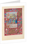 Hours of Queen Isabella the Catholic, Queen of Spain: Fol. 69r, Christ Carrying the Cross, c. 1500 by Master of the First Prayerbook of Maximillian