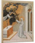 Predella Panel from an Altarpiece: St. Catherine of Siena Invested with the Dominican Habit, 1460s by Giovanni di Paolo
