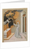 Predella Panel from an Altarpiece: St. Catherine of Siena Invested with the Dominican Habit, 1460s by Giovanni di Paolo