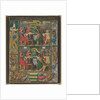 Single Leaf with Scenes from the Last Supper, c.1525-1530 by Simon Bening