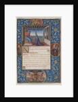 Leaf from a Commission: St. Mark Giving the Keys of Venice to Francesco de Priuli, c. 1523-1524 by Benedetto Bordone