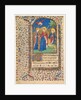 Leaf from a Book of Hours: Sts. Geneviève, Catherine of Alexandria, and Margaret, c. 1415 by Boucicaut Master