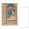 Leaf from a Book of Hours: Sts. Geneviève, Catherine of Alexandria, and Margaret, c. 1415 by Boucicaut Master