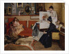 In the Studio, 1888 by Alfred Stevens