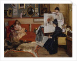In the Studio, 1888 by Alfred Stevens