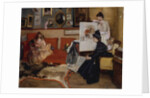 In the Studio, 1888 by Alfred Stevens